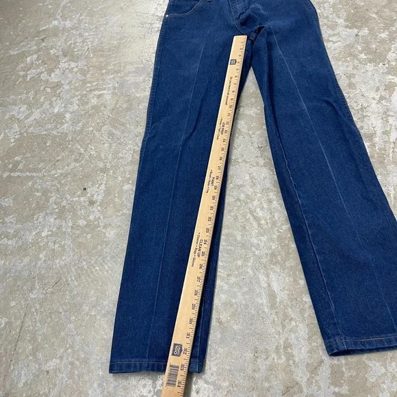 Wrangler Jeans 30x34 Blue Pant Cowboy Western‎ 13MWZ Denim Vintage Fits 28x33 - Picture 6 of 16